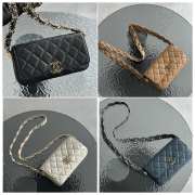 Chanel 23K Mini Woc Flap Bag 17.5x10x4.5cm - 1