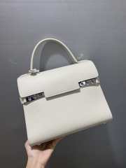 Delvaux Tempete MM Bag In White 28x21x10.5cm - 1