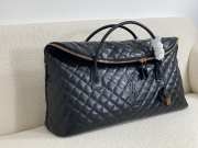 YSL Es Giant Travel Bag In Quilted Leather 56x50x19cm - 2