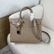 YSL 421863 Sac De Jour In Beige 26×12.5×20cm - 1