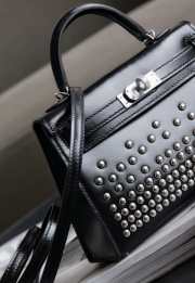 Hermes Kelly II Sellier Cloute In Black 19x12x16cm - 2