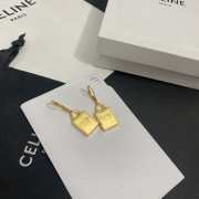 Celine padlock charm earrings - 1