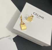 Celine padlock charm earrings - 5