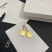 Celine padlock charm earrings - 4