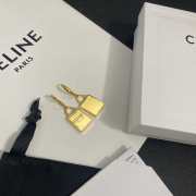 Celine padlock charm earrings - 3