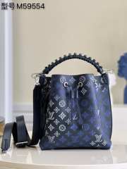 Louis Vuitton M55800 Muria Bag In Dark Blue 25x25x20cm - 1