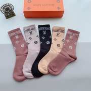 Louis Vuitton set 5 socks  - 1