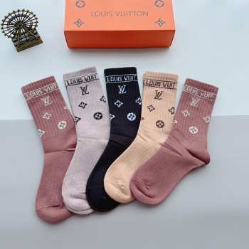 Louis Vuitton set 5 socks 