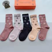 Louis Vuitton set 5 socks  - 2