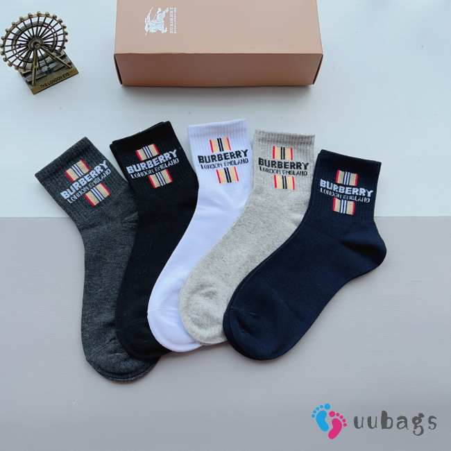 Burberry set 5 socks  - 1