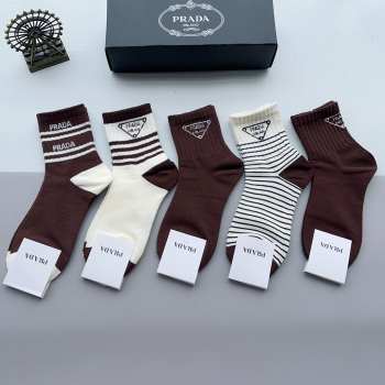 Prada set 5 socks 