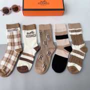 Hermes set 5 socks  - 3