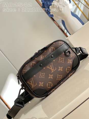 Louis Vuitton M82542 Nano Alpha Bag In Brown 11x18.5x6.5cm