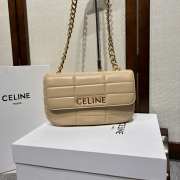 Celine Matelasses Monochrome in beige 24×15×5cm - 1