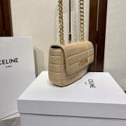 Celine Matelasses Monochrome in beige 24×15×5cm - 2