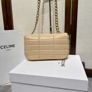 Celine Matelasses Monochrome in beige 24×15×5cm - 4