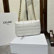 Celine Matelasses Monochrome in white 24×15×5cm - 2