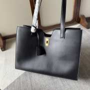 Celine Cabas 16 Veau Lisse Black Bag 37x26x14cm - 1