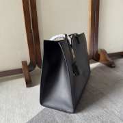 Celine Cabas 16 Veau Lisse Black Bag 37x26x14cm - 5