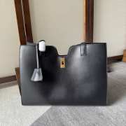 Celine Cabas 16 Veau Lisse Black Bag 37x26x14cm - 3