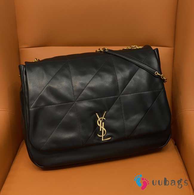 YSL Jamie 4.3 Black Bag In Lambskin 43×29×9cm - 1