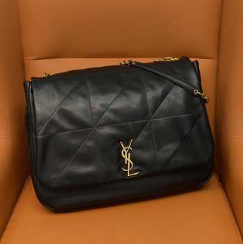 YSL Jamie 4.3 Black Bag In Lambskin 43×29×9cm