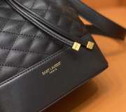 YSL Emmanuelle quilted bucket black bag 14.5x20x12cm - 2