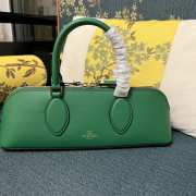 Valentino Garavani Rockstud Green E/W Calfskin Handbag 34x11x8cm - 1