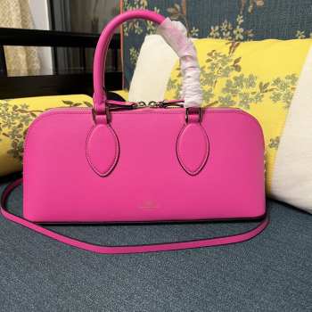 Valentino Garavani Rockstud Pink Neon Calfskin bag 34x15x9cm