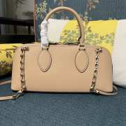 Valentino Garavani Rockstud Beige Calfskin bag 34x15x9cm - 4