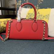 Valentino Garavani Rockstud Red Calfskin bag 34x15x9cm - 5