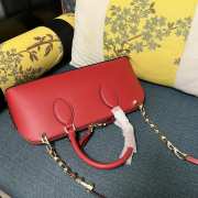 Valentino Garavani Rockstud Red Calfskin bag 34x15x9cm - 4