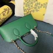 Valentino Garavani Rockstud Green Calfskin bag 34x15x9cm - 2