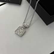 Chanel Perfume Bottle Titanium Chain - 2