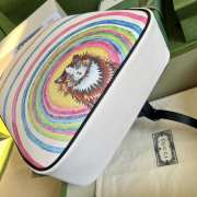 Gucci rainbow cat printed backpack 32x37x10cm - 3