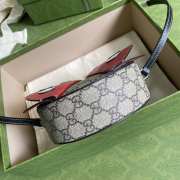 Gucci Ladybug Supreme Shoulder Bag 19x22x7cm - 6