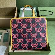 Gucci 605614 GG Supreme tote bag 28x26.5x9cm - 1