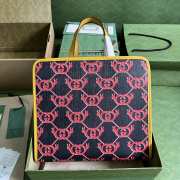 Gucci 605614 GG Supreme tote bag 28x26.5x9cm - 2