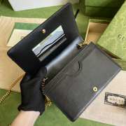 Gucci Matelasse Chain Wallet In Black 20x12.5x4cm - 2