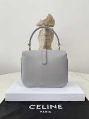 Celine Tabou Mini Bag Calfskin In Gray 12×16×5cm - 2