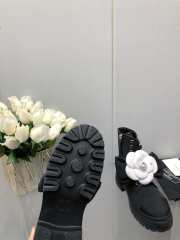 Chanel the camellia series thick-soled shoes in black 02 - 5