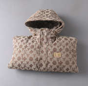 Louis Vuitton winter down jackets in brown - 5