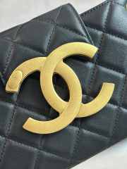 Chanel 24C Handbag In Black 11.5x24x4.5cm - 2