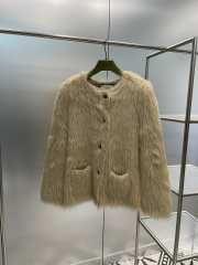 Gucci faux fur jacket  - 1