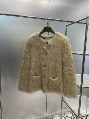 Gucci faux fur jacket 