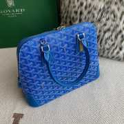 Goyard Vendôme Mini Bag In Blue 23x18x10cm - 5