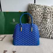 Goyard Vendôme Mini Bag In Blue 23x18x10cm - 6