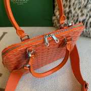 Goyard Vendôme Mini Bag In Orange 23x18x10cm - 3