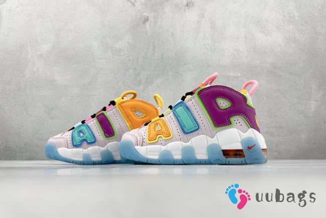 Nike Air More Uptempo Multicolor Sneakers - 1