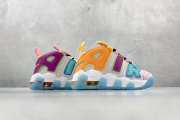 Nike Air More Uptempo Multicolor Sneakers - 4